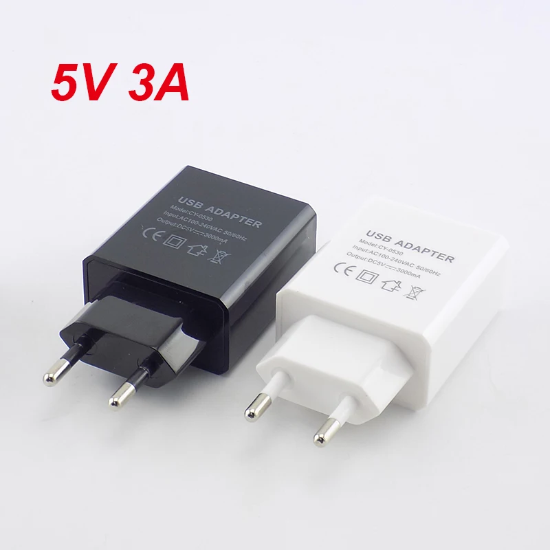 Micro USB EU Plug AC 5V 1A 2A 3A ładowarka ścienna uniwersalna przenośna zasilacz podróżny ładowarka biurkowa Power Bank K5