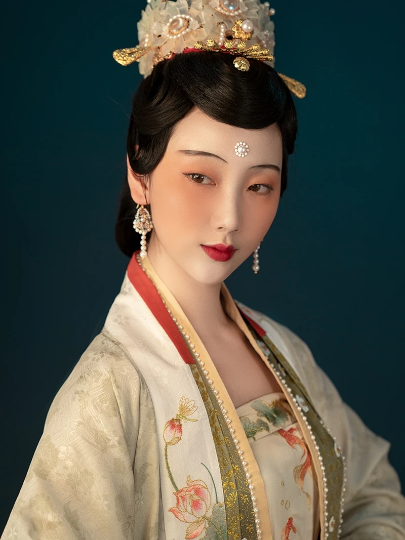 

Летний комплект одежды Dreng of a Song Dynas с прямым воротником, длинным топом и плиссированной юбкой для женщин