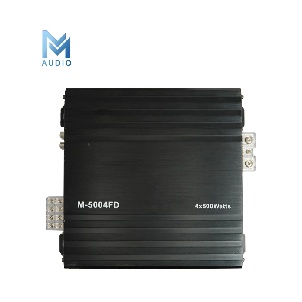 New Product Mini Class D Full Range 500 Watt 2 Layers PCB Car Amplifier Compact Car Audio Amplifier Receivers Amplifiers