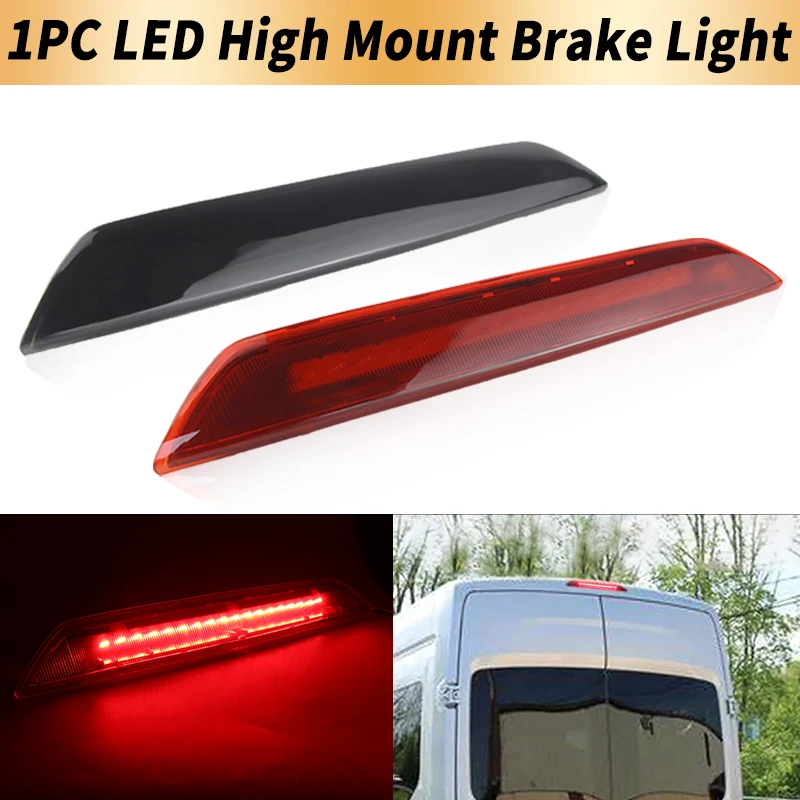 1PC LED High Mount 3rd Third Brake Light Canbus For Ford Tourneo Transit Custom 2012 2013 2014 2015-2020 Tail Stop Warning Lamp