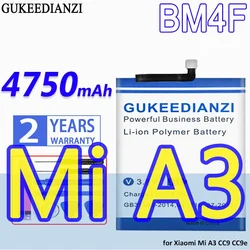 High Capacity GUKEEDIANZI Battery BM4F 4750mAh for Xiaomi Mi A3 CC9 CC9e MiA3