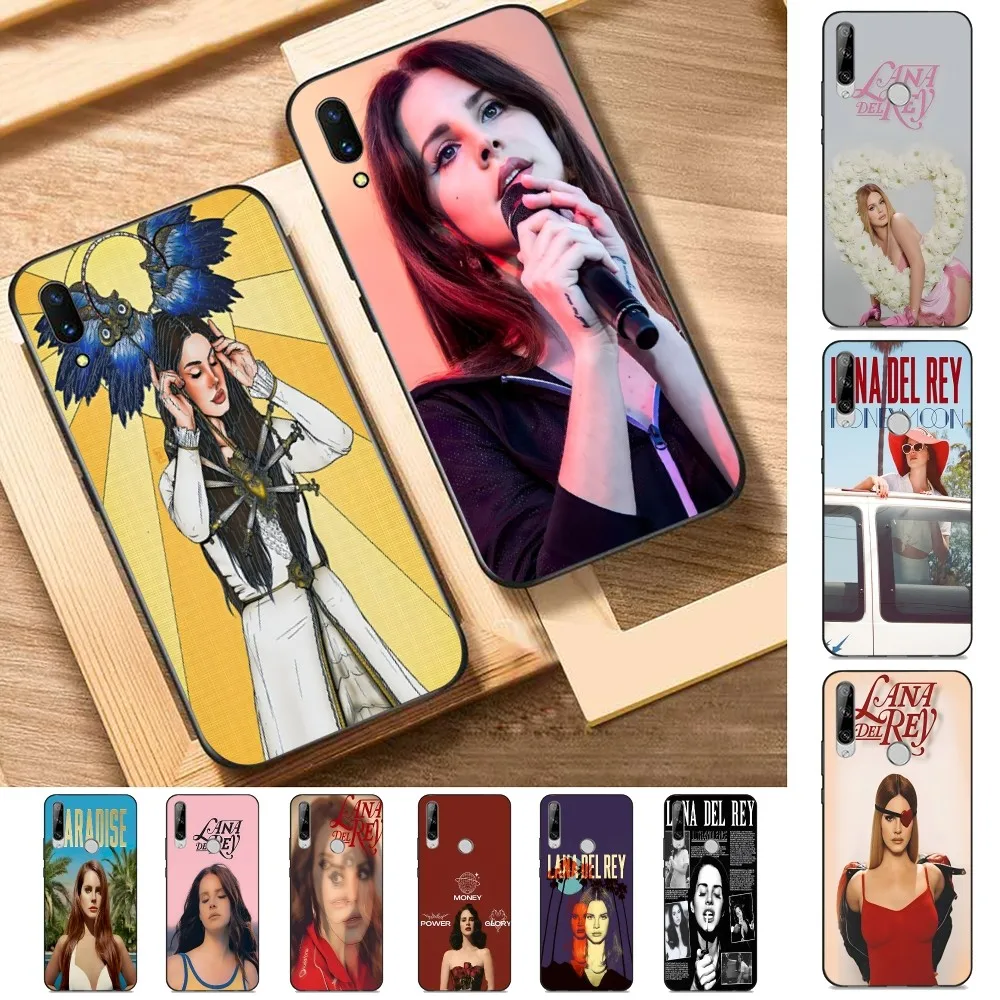 L-Lana D-Del R-Rey Phone Case For Huawei Y9 6 7 5 Prime Enjoy 7s 7 8 Plus 7a 9e 9plus 8E Lite Psmart Shell