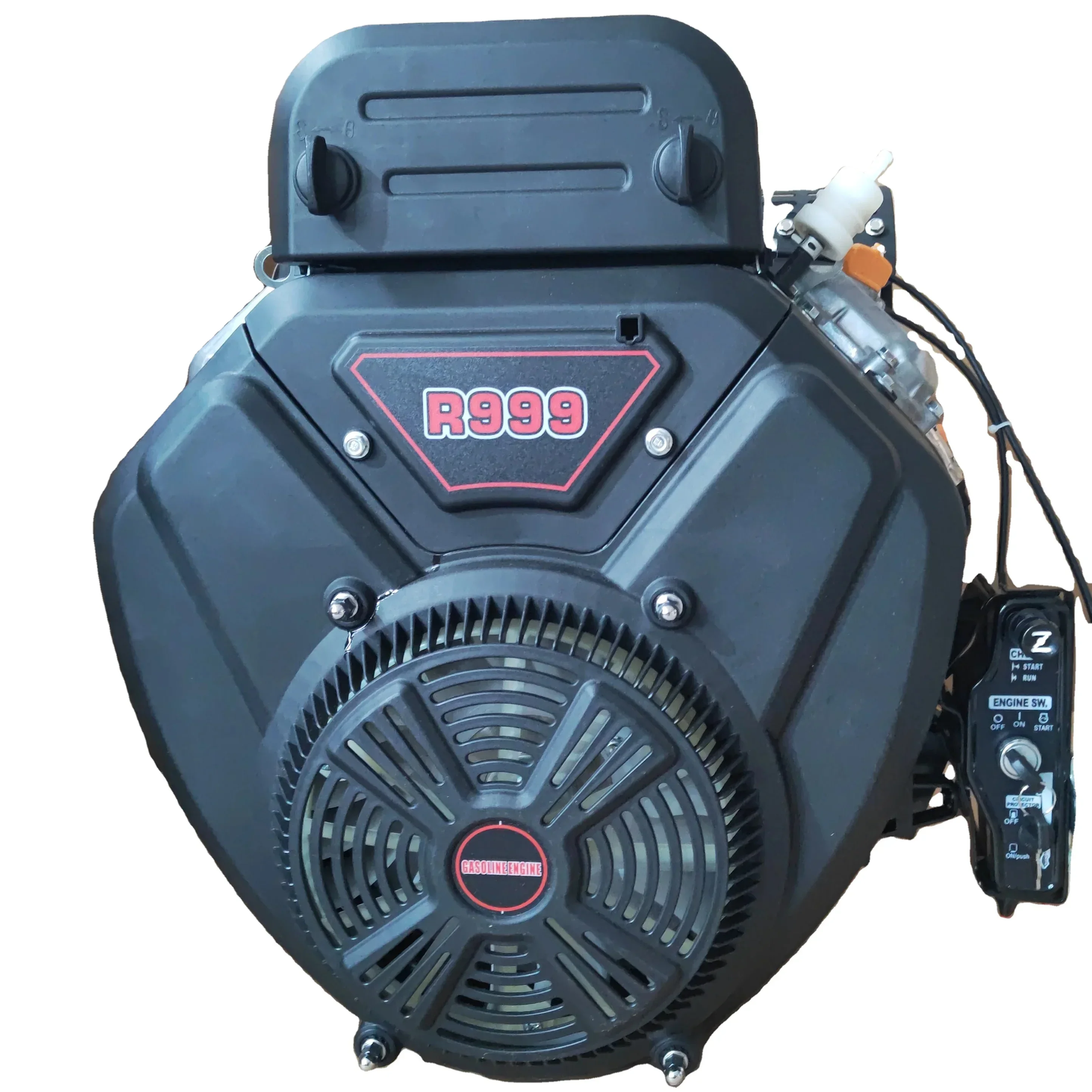 

Cylinder 35hp/999cc Gasoline Engine 4 Stroke Air With Electric Starter Low Engine For Business