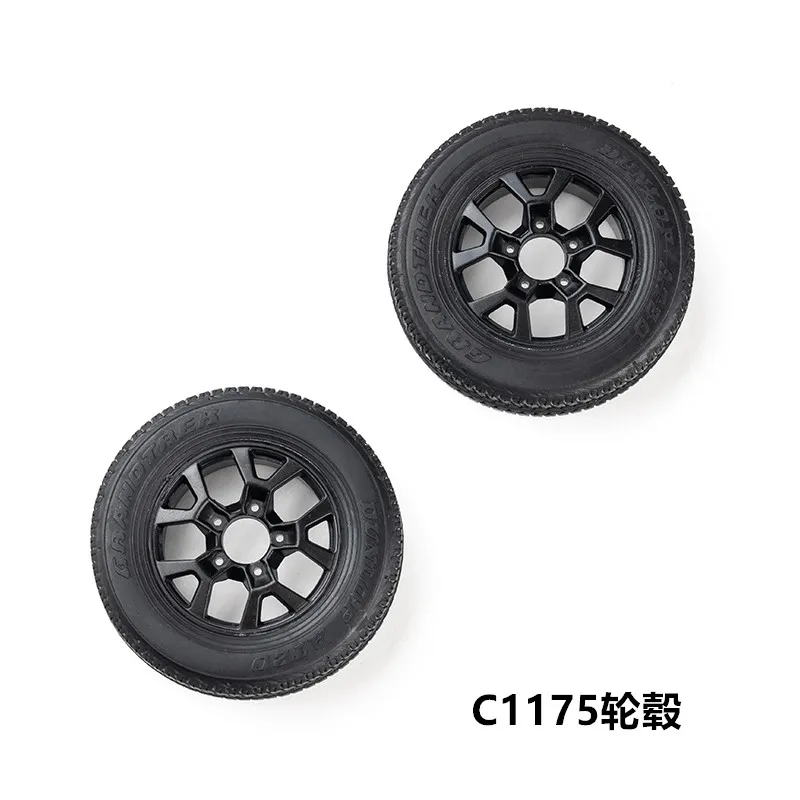 FMS 1/12 Jimny RC Auto Ersatzreifen Antikollisionswischerlager Kugelwelle Stop Schlammplatte Vorder- und Hinterachse Montageteile