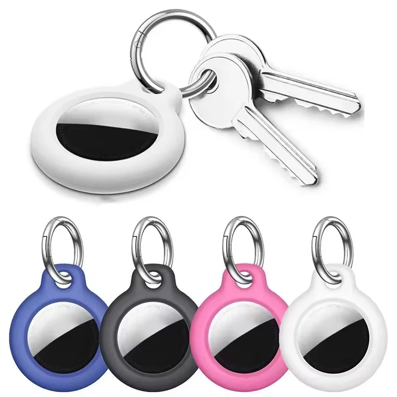 

Waterproof TPU Sleeve For Apple AirTag Cover Holder Anti-Scratch GPS Tracker Keychain Protective Shell For Pets Collar Luggage