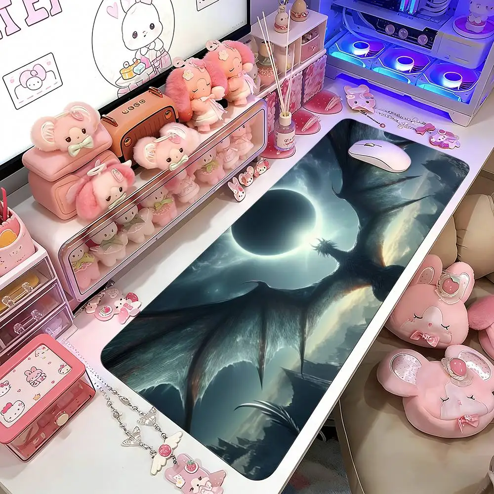 

Guardian Dragon Mouse Pad Gaming Deskmat Sakura Mousepad Anime Office Carpet Gamer Keyboard Computer Desks