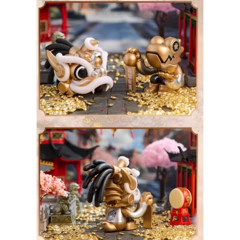 جديد شينغشي كايون التنين المد اللعب صندوق أعمى اليدوية سطح المكتب اكتساب الثروة زخرفة النمط الوطني صندوق مفاجأة لعبة #5