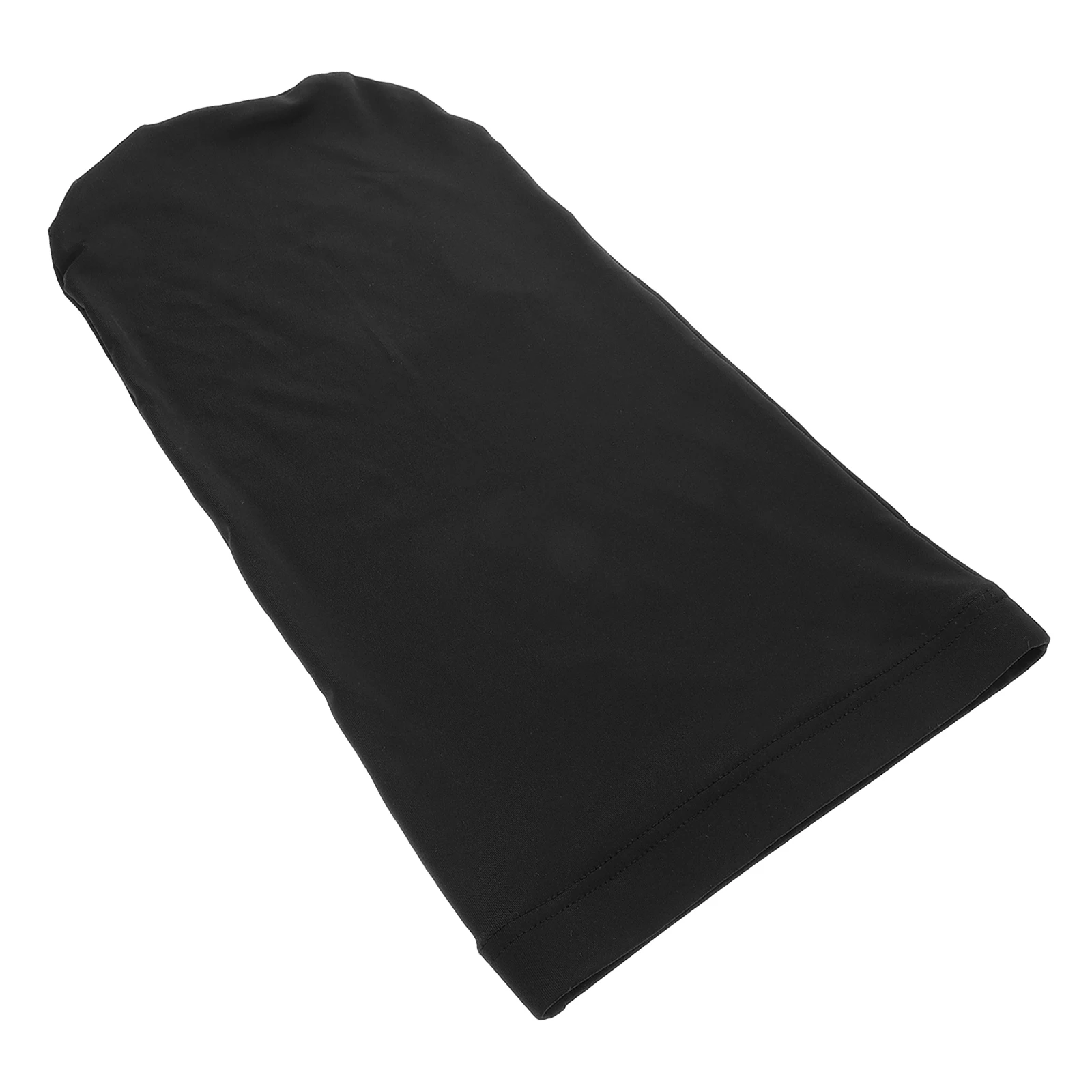 

Long Tail Hair Bonnet Men Dreadlock Cap Soft Material Headscarf Hair Wrap Cycling Hat Black Dreads Care Travel Outdoor