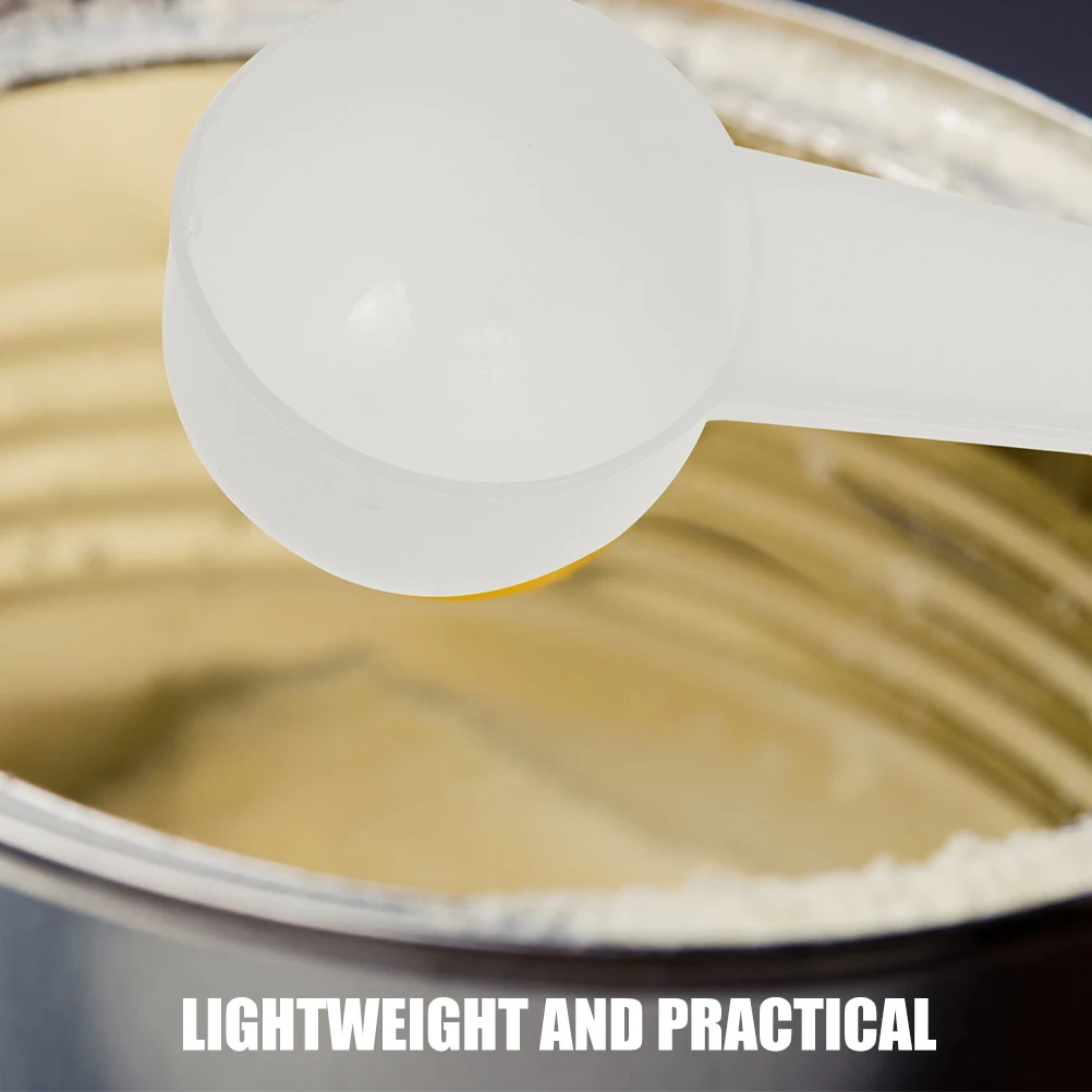 

50pcs Milk Protein Scoop Measuring Compact Safe Portable Travel Camping Kitchen Gadgets Accurate Sturdy
