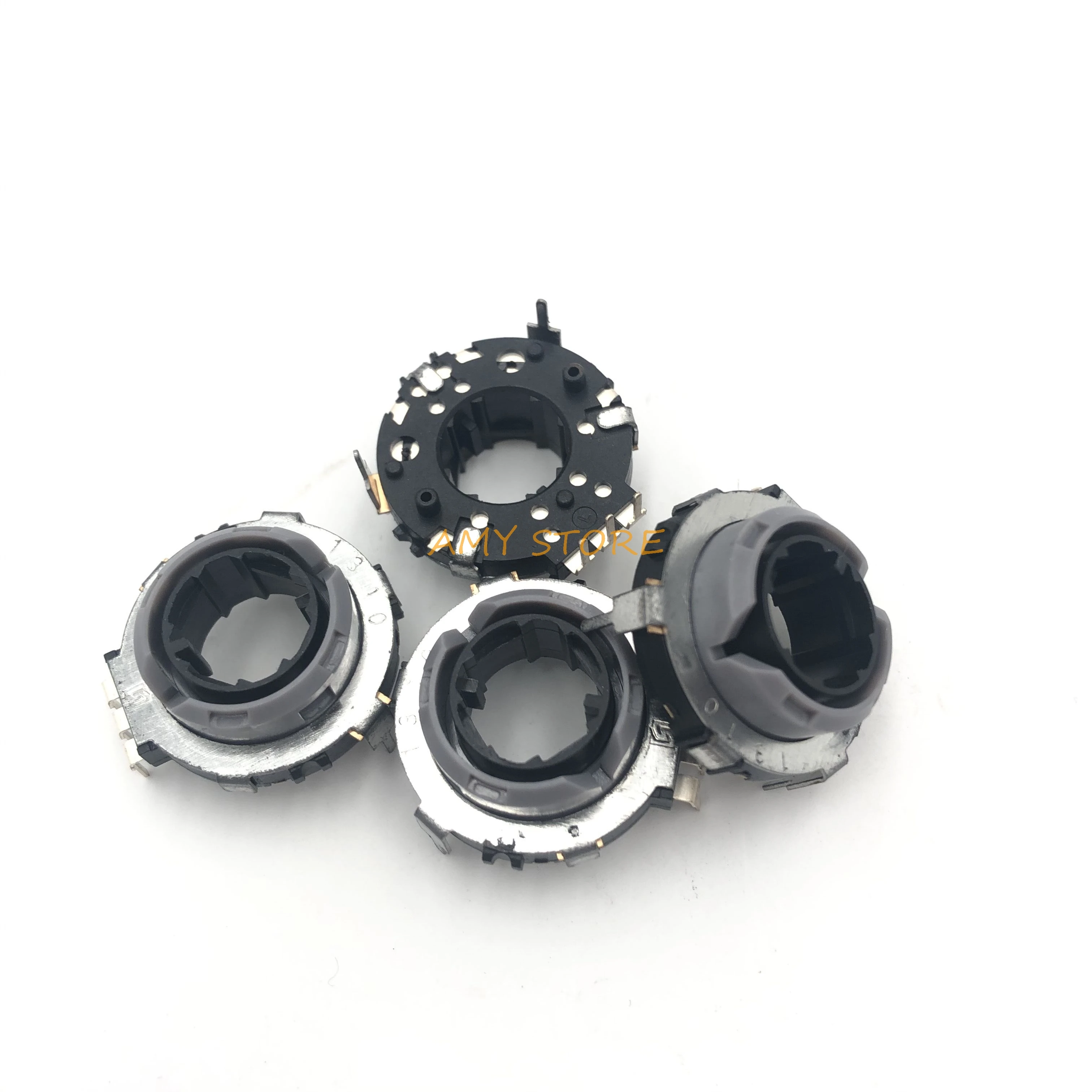 4 Pcs DC5V Encoder Berongga Shaft Encoder EC25-20 20 Posisi Pulse Potensiometer 360 Derajat Rotary Encoder Switch