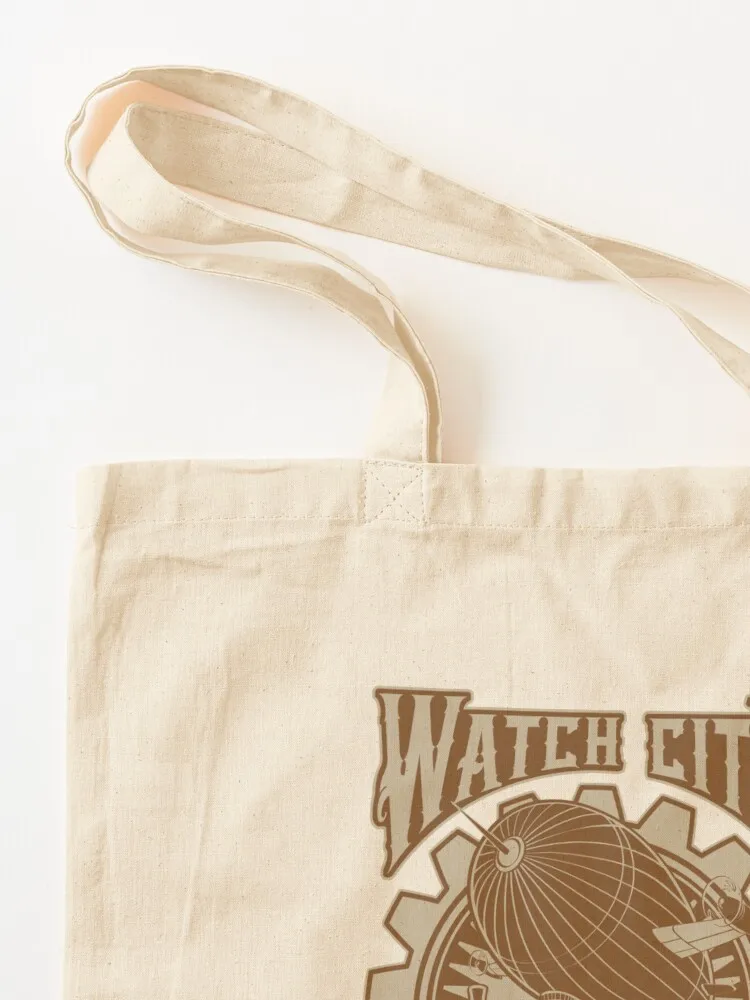 Watch City Steampunk Festival Airship Tote Bag handbag tote bag university Women's shopper cloth bag woman