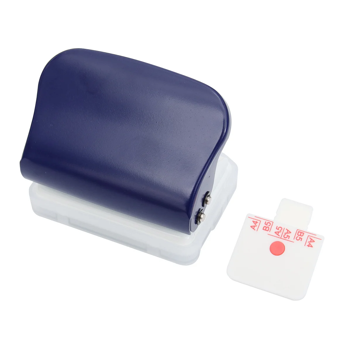 

1Pcs Portable Plastic Hole Puncher Durable Handheld Stationery Puncher for School Home Office DIY Greeting Cards Notebook