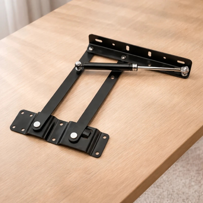 

Hydraulic Lift Mechanism Coffee Table Folding Bracket Buffer Support Hardware Furniture Fitting for Dining Table Conversion