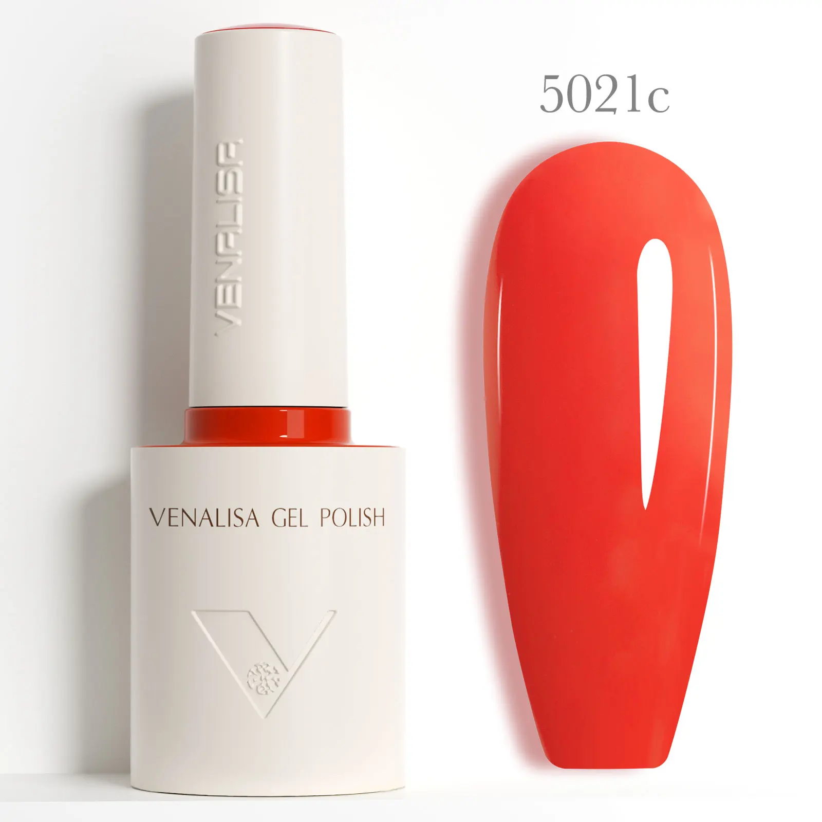 1pc Venalisa Nagel Gel Polnisch Milchig Weiß Halb Transparent Hema Frei Soak Off UV LED Gel Lack Weichen Pinsel runde Form Pigment