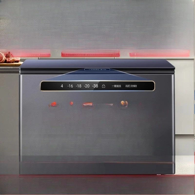 

Cold and frost-free freezer 200/241 liters ultra-low temperature -38 degrees household small fully frozen large-capacity freezer