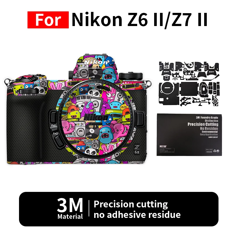

Mebont For Nikon z6ii z7ii Skin Nikon Z6II/Z7II Camera Sticker Protective film full coverage protection no residue