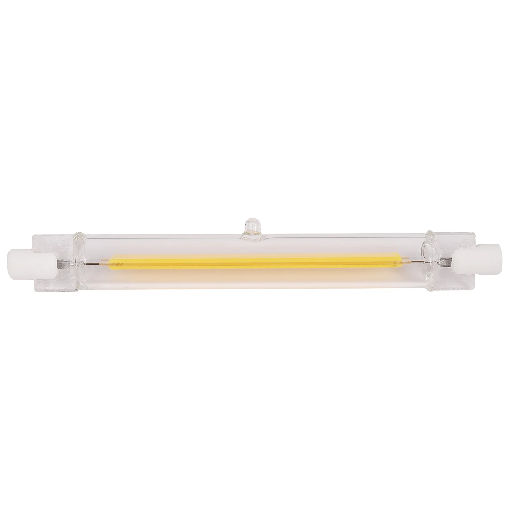 Kısılabilir R7S Led Cob 10W 118Mm Led Ampuller Halojen Lambayı Değiştirin-Sıcak Beyaz Işık 220V