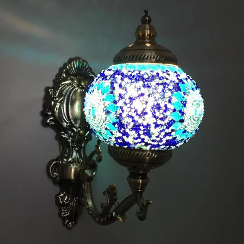 Turkish Wall Lamp Walking Bar Decoration Lighting Decorative Glass Led Wall Light Classical Decorative Lights