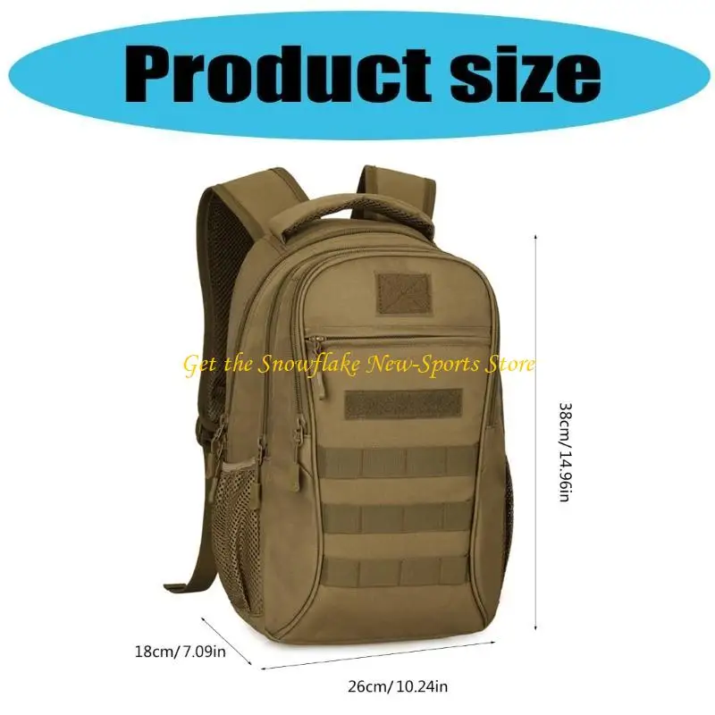 15L Schüler-Schultasche, einfacher Rucksack, kleine lässige Tagesrucksäcke, trendiger Rucksack, Reisetasche, taktischer Rucksack – Detail 6