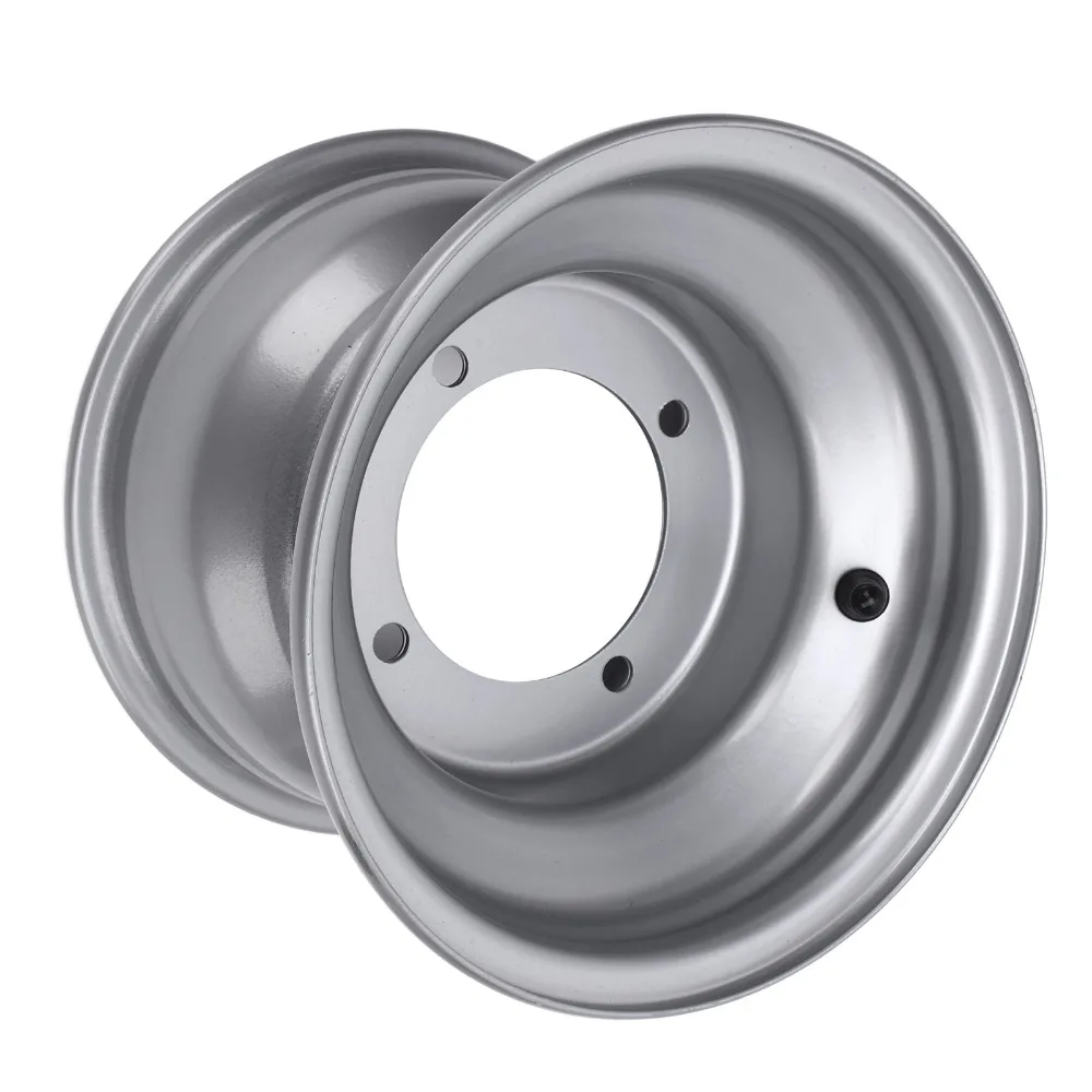 Durable 18X9.50-8 ATV Wheel Hub Silver Aluminum Alloy Wheel Hub Off Road Wheel Hub For Golf Carts