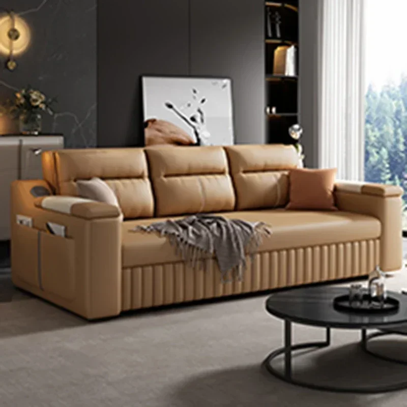 #Folding Small Double Sofa Fancy Lazy Nordic Human Armchair Living Room Sofa Modern Girl Reading Salon Meuble Home Furniture