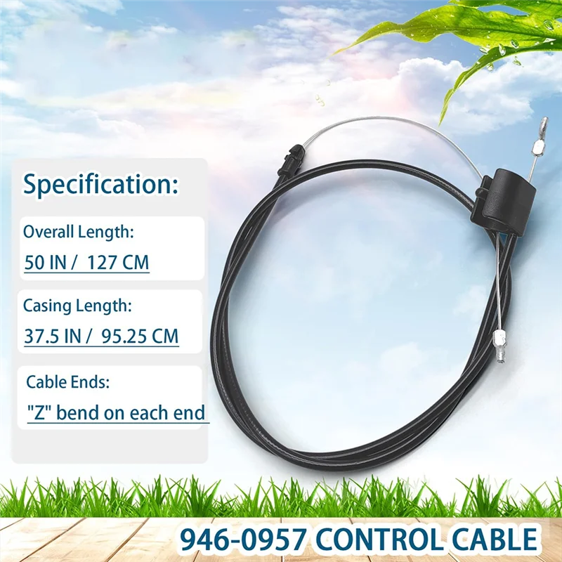 

【Off-Shelf】Engine Zone Control Cable 946-0957 746-0957 For Troy-Bilt MTD Push Walk-Behind Mowers Yard Machines Yard Man