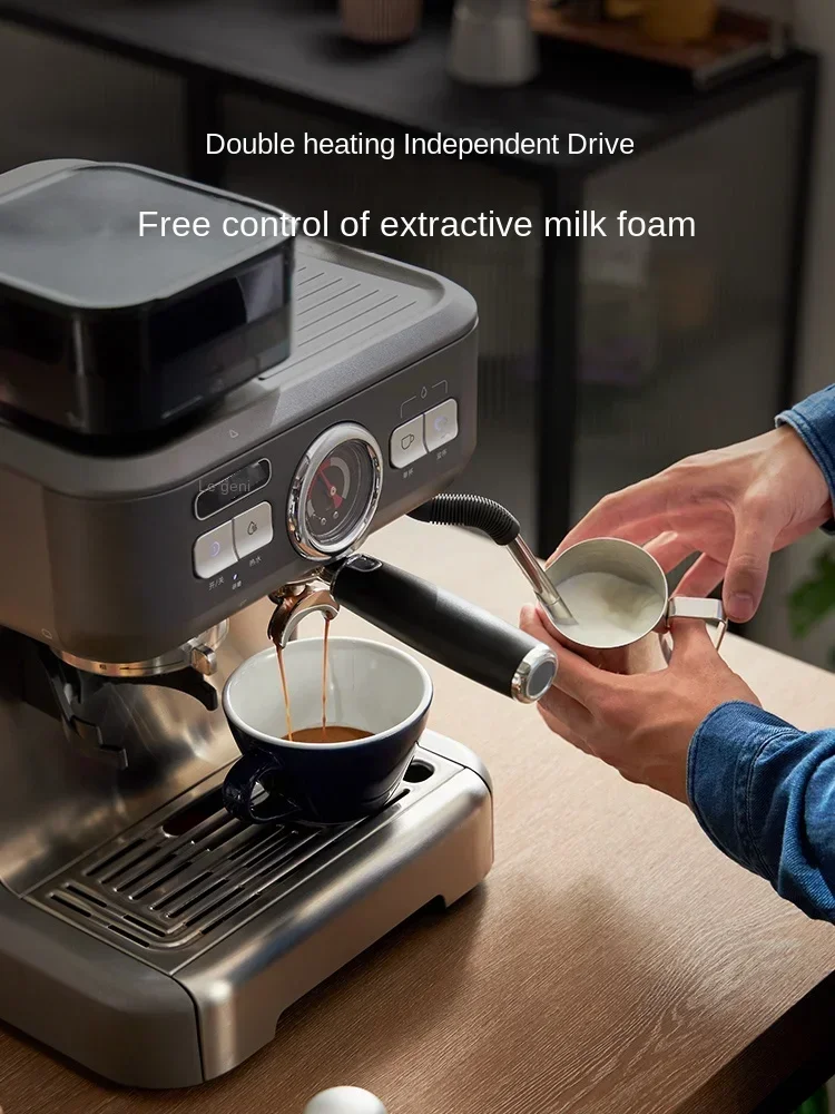 

Donlim DL-5700P Espresso machine Home automatic all-in-one Small grinding milk foam hot drink machine