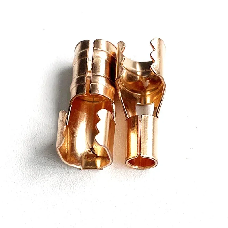 Conector de transformador de encendido, Pin de encendido de cerámica, conector de cobre, Terminal de cable de alto voltaje, 10 Uds.