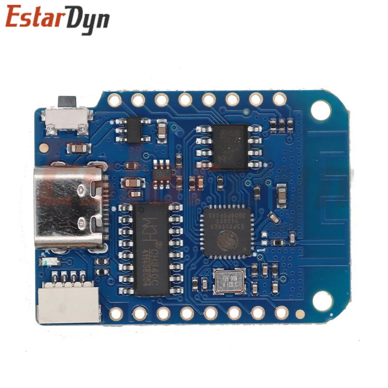 WEMOS D1 Mini V4.0.0 TYPE-C USB WIFI Internet of Things Board based ESP8266 4MB MicroPython Nodemcu Arduino Compatible