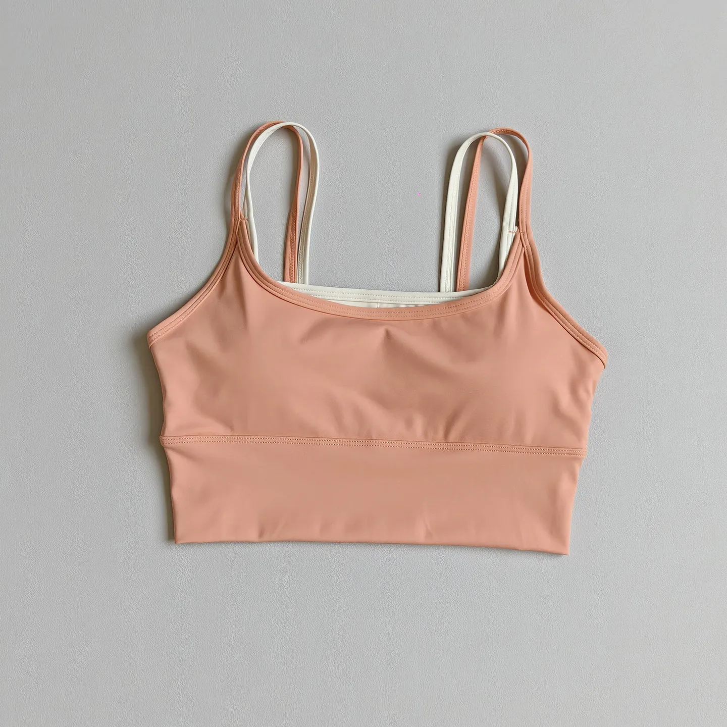 Sport-BHs für Damen, stoßfest, Push-up und seitliche Brustunterstützung, Yoga-Weste-Stil, kann als Lauf-Top getragen werden, Fitness-BH für draußen, Pilates. – Detail 8