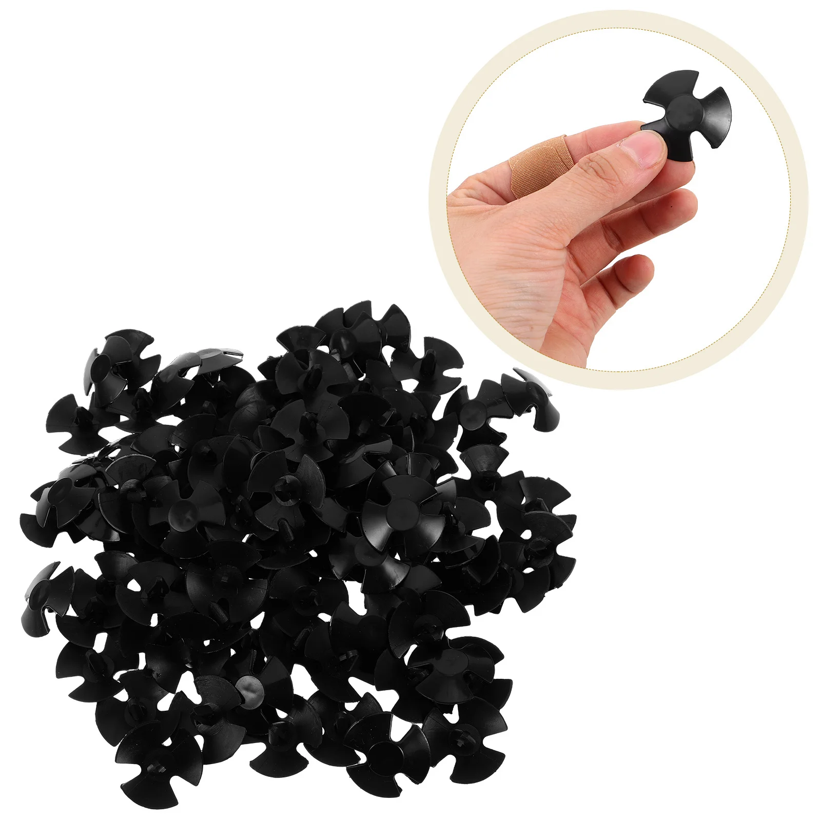 

100pcs Car Bumper Retainer Clips Plastic Push Fasteners For Hood Insulation Auto Shield Retainer Kit Car Hood Clips Automotive