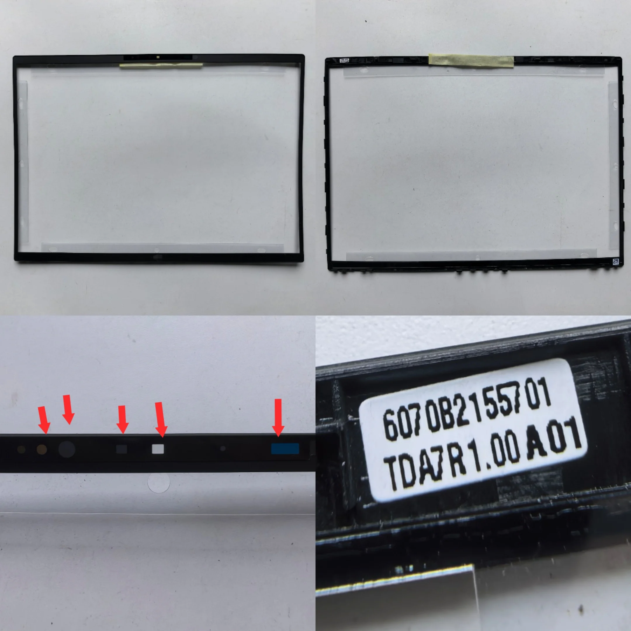 New laptop lcd front bezel screen frame for HP Elite Dragonfly G3  6070B2155701