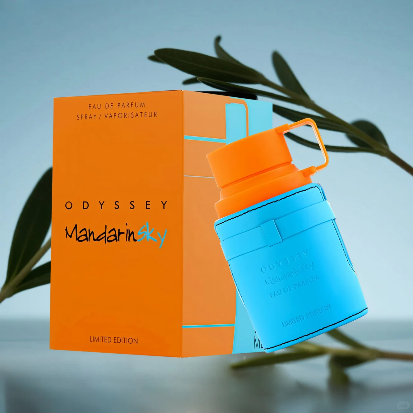 Мужская парфюмерная вода Armaf Odyssey Mandarin Sky |   100 мл ароматизатор свежего цитрусовых и древесины |   Долговечный день и ночь Люкс