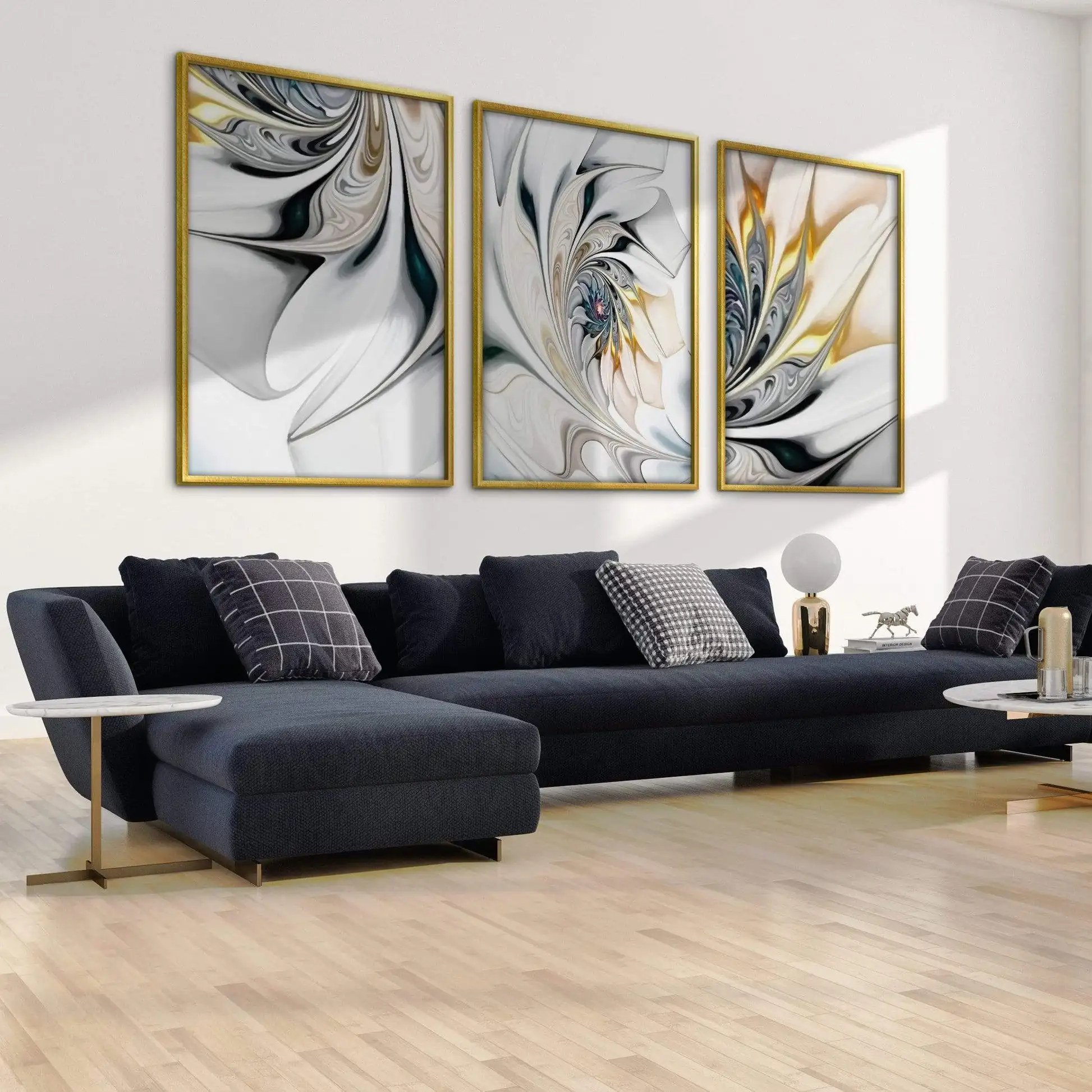 Abstract Wirling Beauty Wall Canvas Art Living Room Picture Print Bedroom Mural Home Decoration Wallpaper Painting Artwork