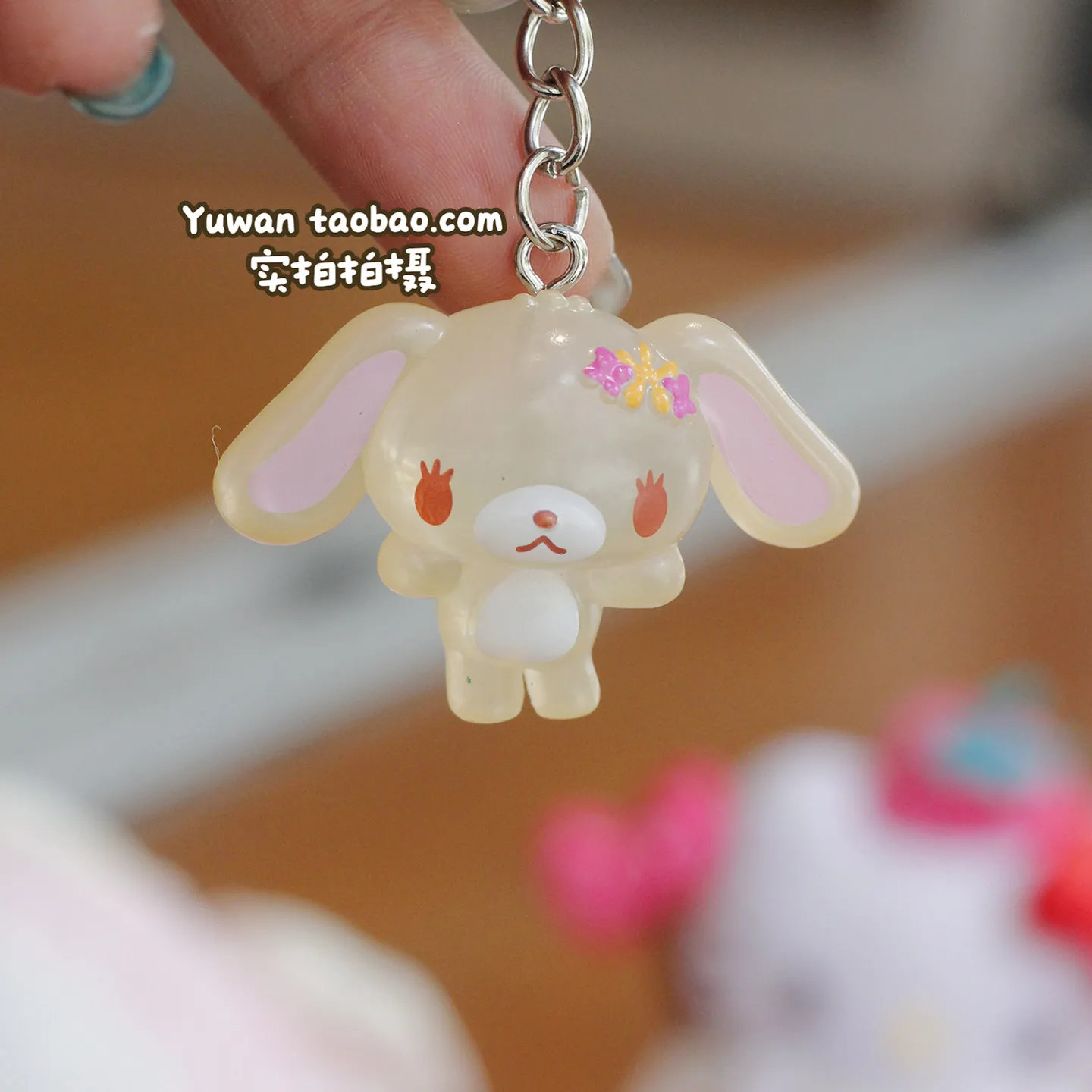 Sugarbunnies Summer Seaside Vacation Series Mystery Box Blind Box Keychain Bag Pendant Cute Anime Figurine Deskt view 2