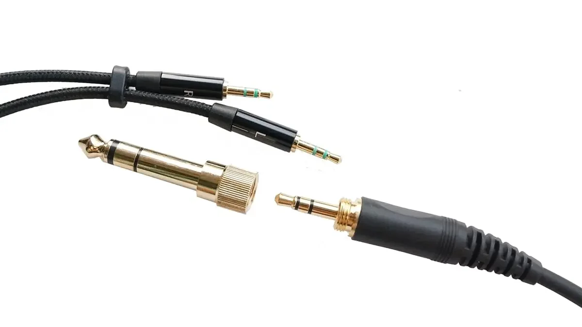 V-MOTA HE400i(2.5mm Plug Version) Cable Compatible with Hifiman HE400S/400i/560/350/1000/1000 V2,5.9Ft to 16Ft(Dual 2.5mm Plugs)