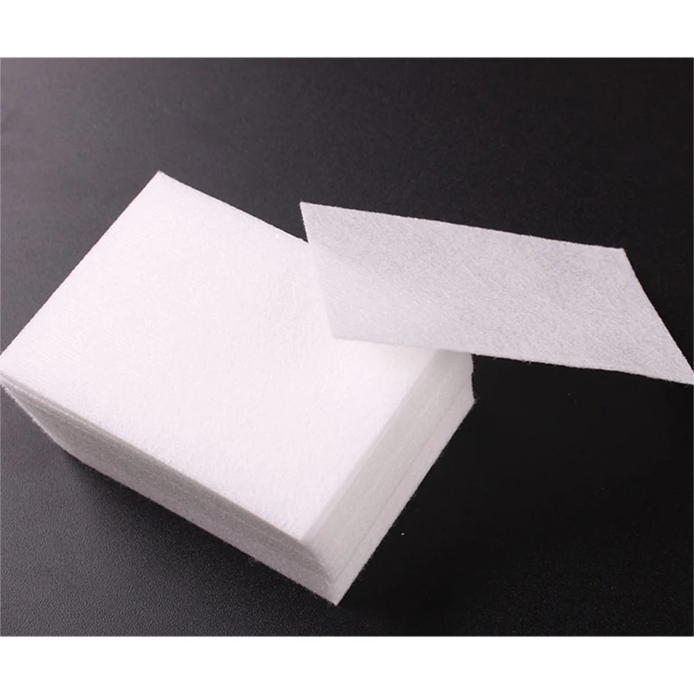 

3000 Pcs Hard Nail-washed Cotton Pads Makeup Remover Varnish Polish Cleaning Disposable