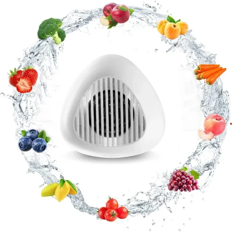 Fruit and vegetable washing machine Fruit cleaner device Fruit purifier is cleaned by OH-ion purification technology
