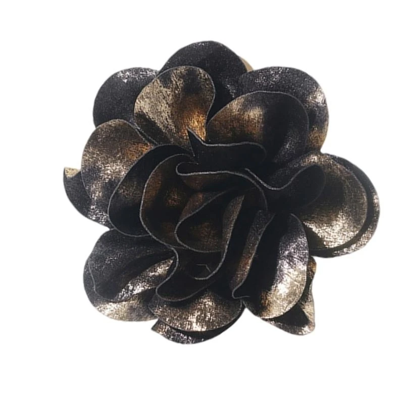 49MF Camellias Lapel Pin for Parties, Dinners, and Weddings Elegant Rose Lapel Pin Hair Clip Flower Photo Props