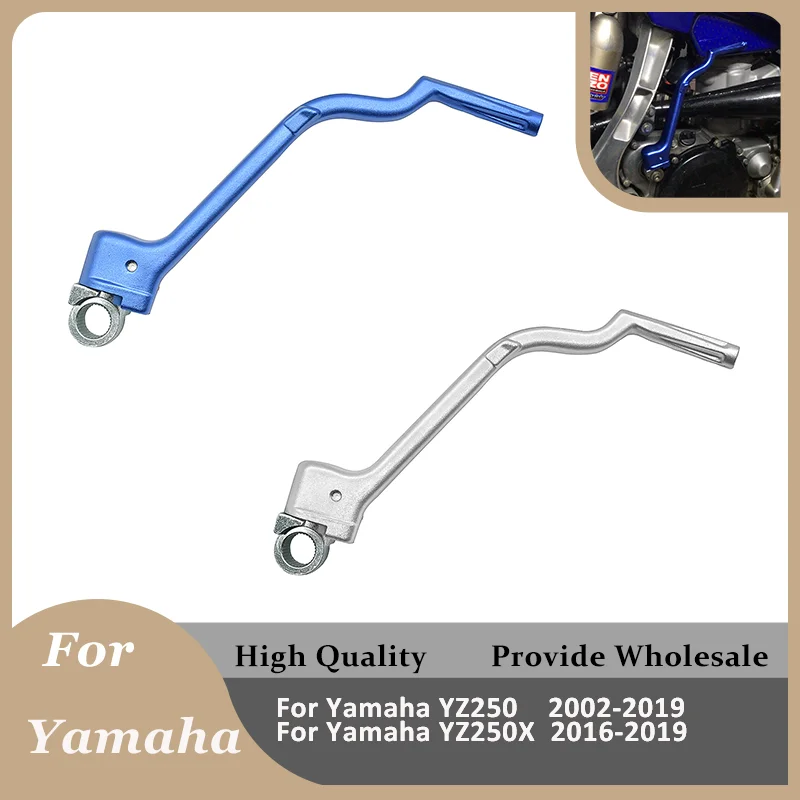 

Motorcycle For Yamaha YZ250 2002-2019 YZ250X 2016-2019 Forged Kick Start Starter Lever Pedal Parts Dirt Pit Bike