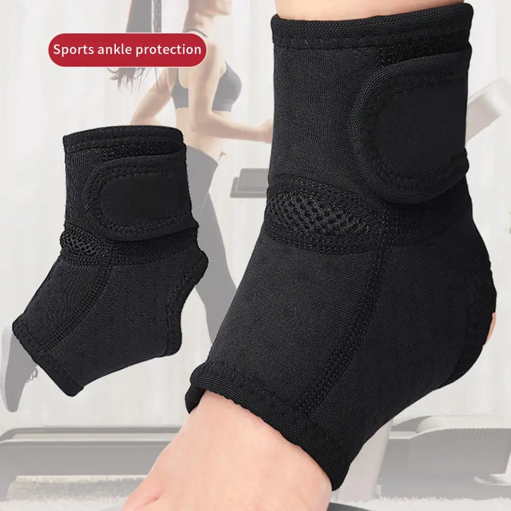 Wear Resistant Ankle Support Open Heel Ankle Protector Adjustable Basketball Badminton Sports Foot Protector Protect Ankle