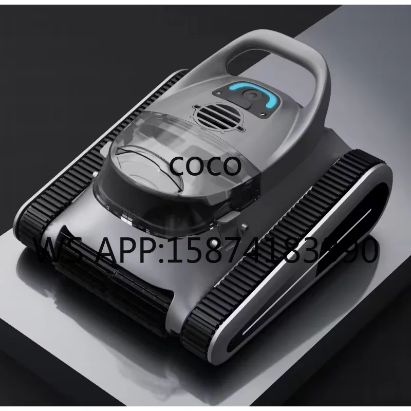 Wireless Automatic Pool Cleaning Robot Intelligent Dirt Suction Machine for Pool & Pond