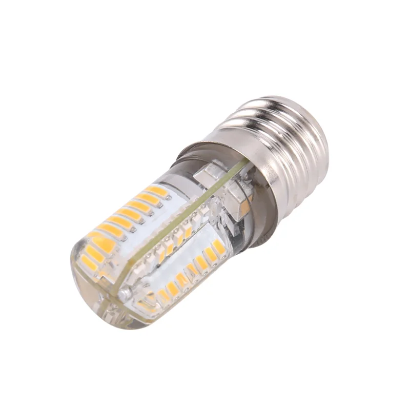 AFOURT-10X E17 Soket 5W 64 Bohlam Lampu LED 3014 SMD Lampu Putih Hangat AC 110V-220V