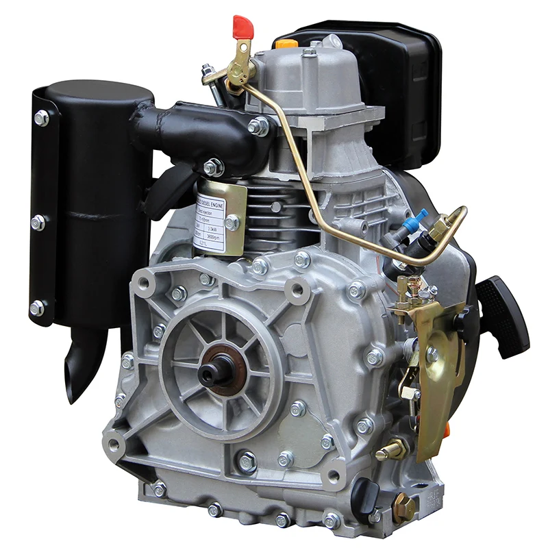 

170F Single Cylinder Diesel Generator With Hand Start 20 Shaft Diameter Euro 5 Emission Standard