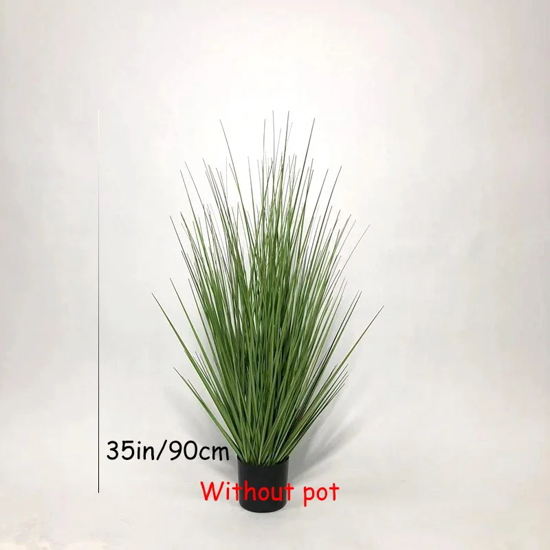 59in Kunstmatige Planten Ui Gras Groen Nep Struiken Nep Hoog Gras Kunstgras Plant Voor Thuis Outdoor Winkel Decor