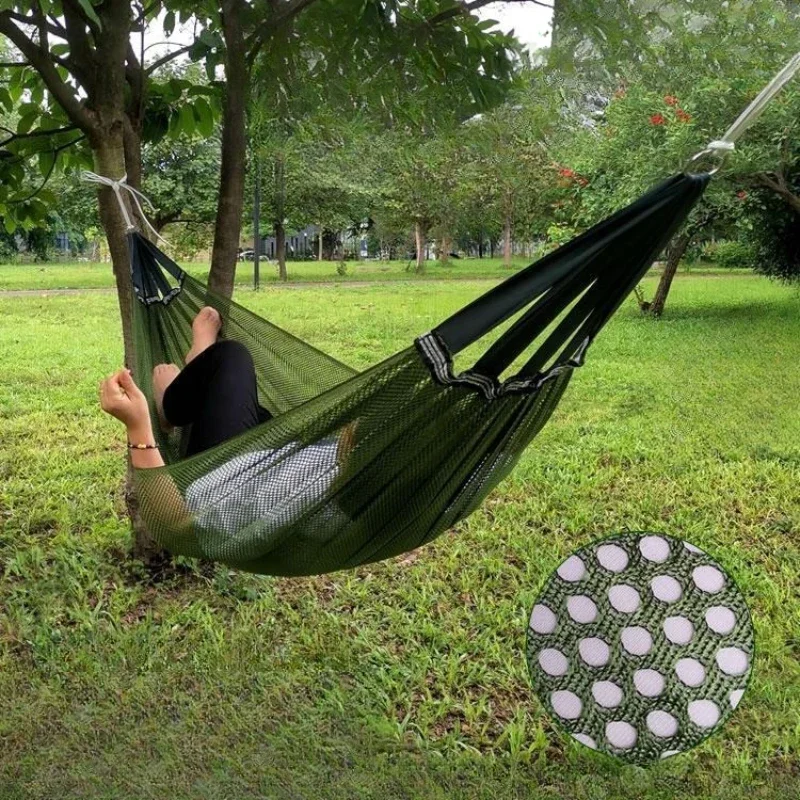 Canopies Outdoor Hammocks Hunting Lounge Balcony Triangle Hammocks Tarp Portable Beach Adult Amacas Colgantes Camping Furniture