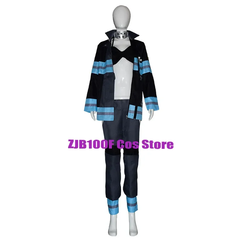 Shinra Kusakabe cosplay anime ENN ENN no shouboutai fire force costume Tamaki kotatsu cosplay Takehisa Hinawa role uniform set