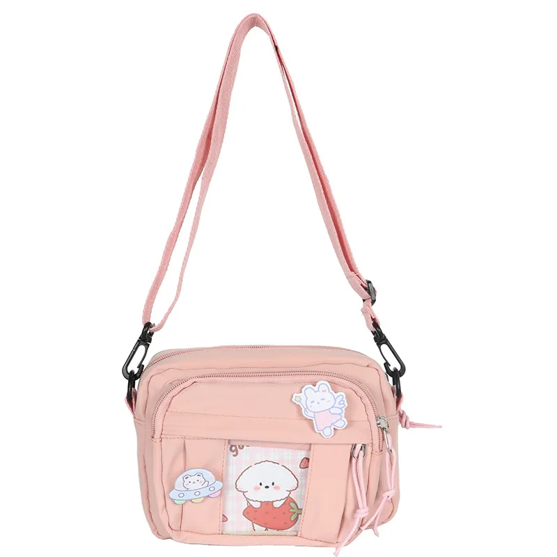 Nowa torba Kawaii dziewczęca 2024 New JK przezroczysta torba mała torebka Crossbody dla kobiet torebki i torebki torba na ramię Itabag Bolso