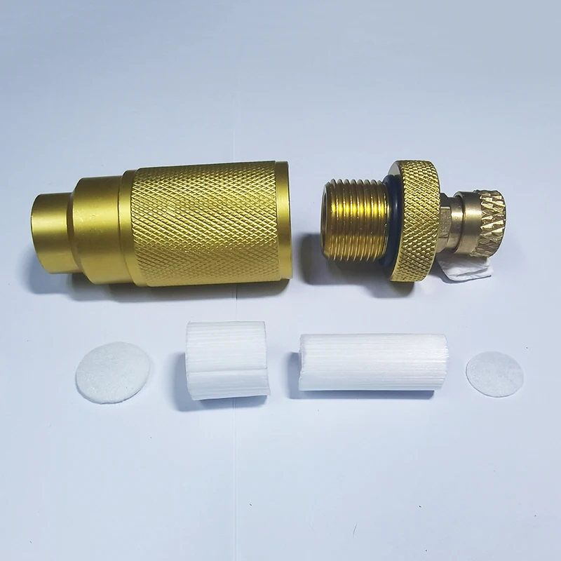 Hand Pump Filter Water Oil Separator M10*1 High Pressure Air Filtering Accessories