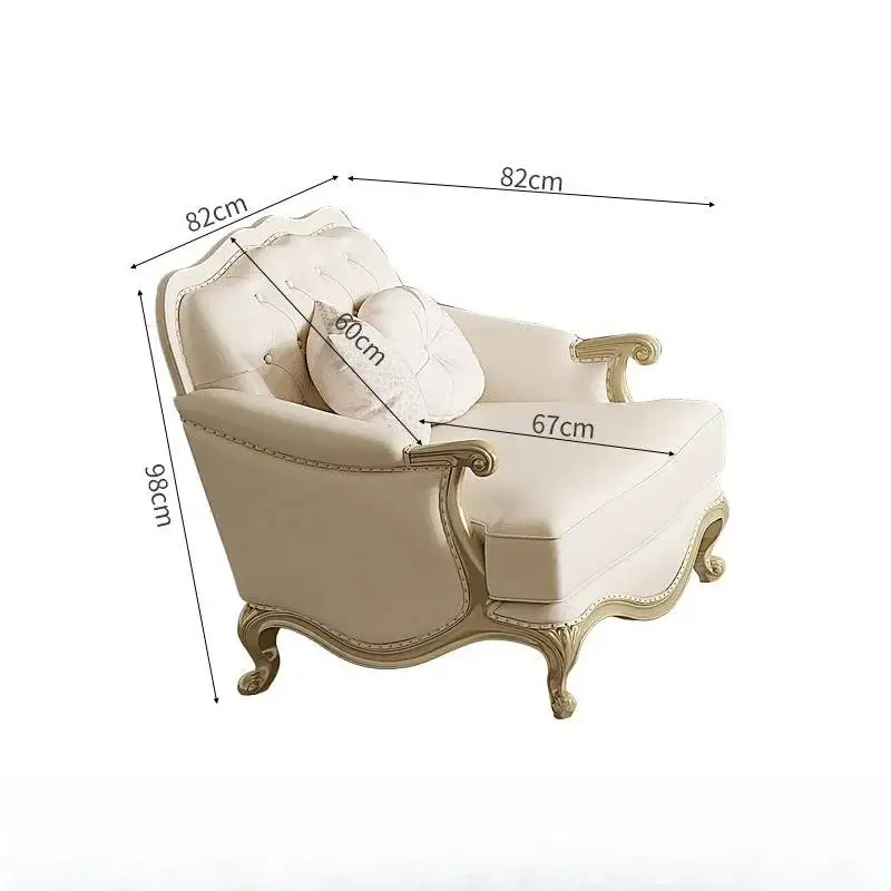 

Elegant Individual Sofa Vintage Luxury Glamour Living Room Sofas Chaise Lounge L Shape Couch Wohnzimmer Furniture Home